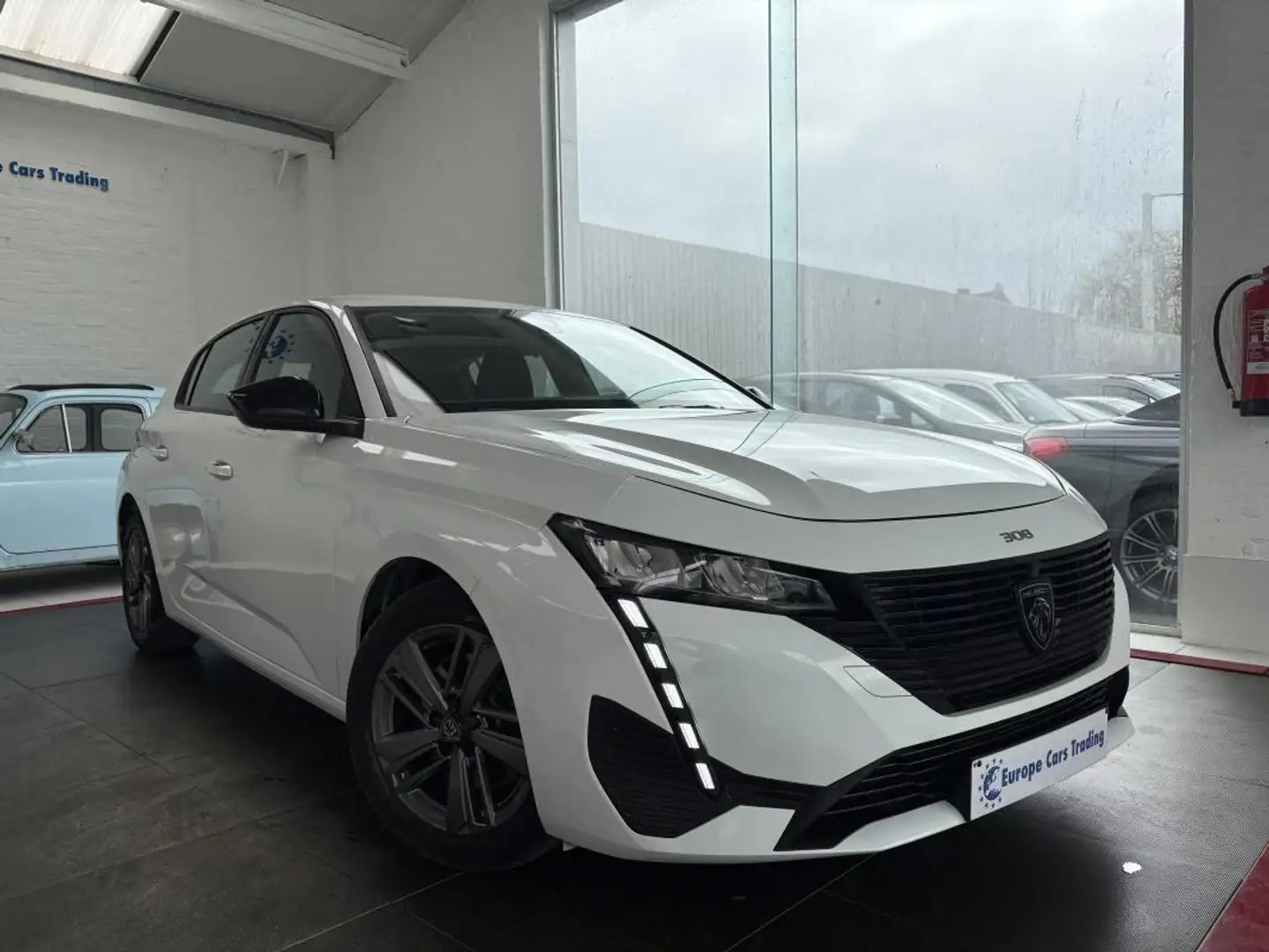 Peugeot 308 ACTIVE PACK 1.5BlueHdi 130Ch 15694€HT CARPLAY GAR  Wit - 2