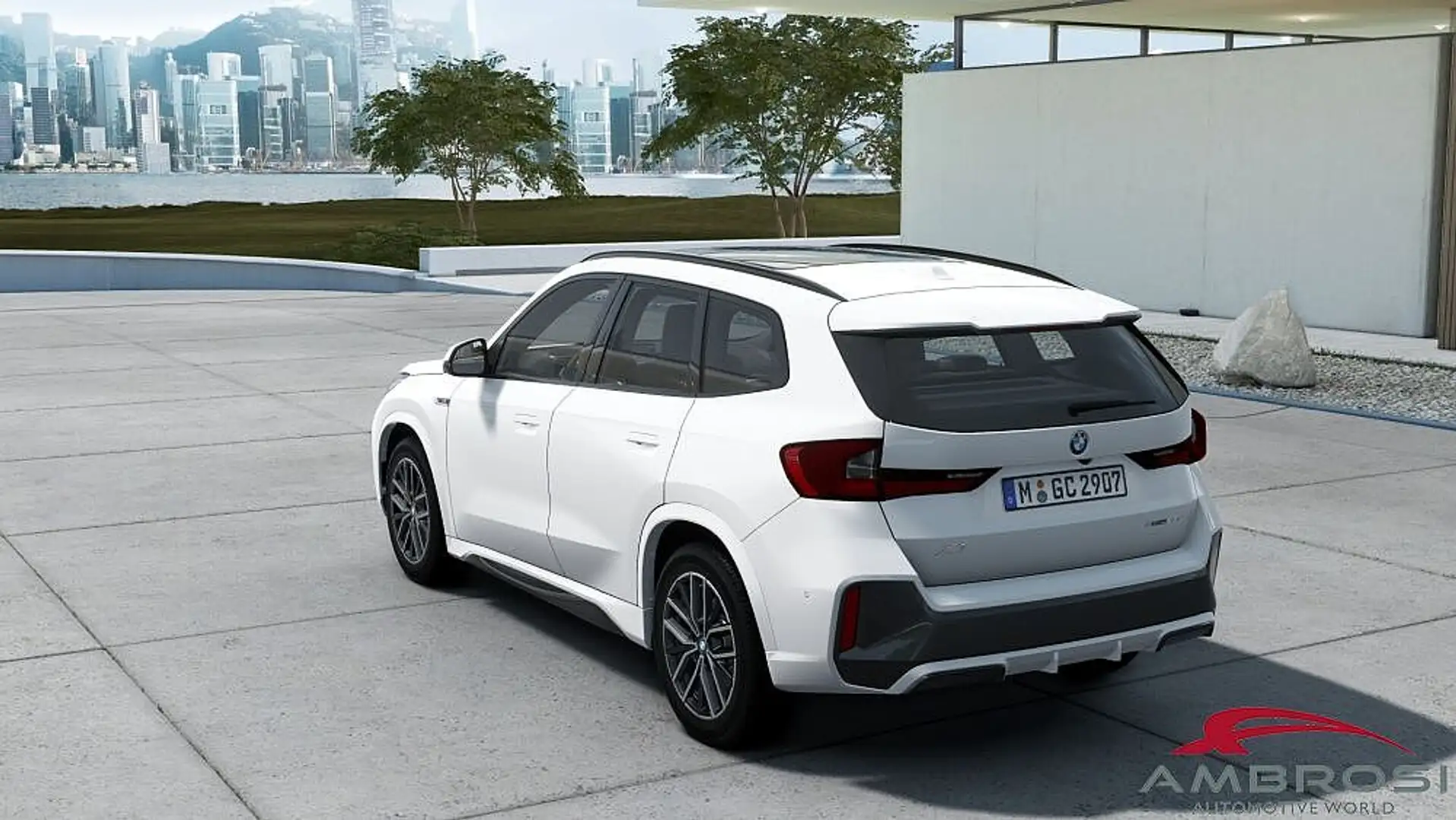BMW X1 xDrive23d 48V Msport Bianco - 2