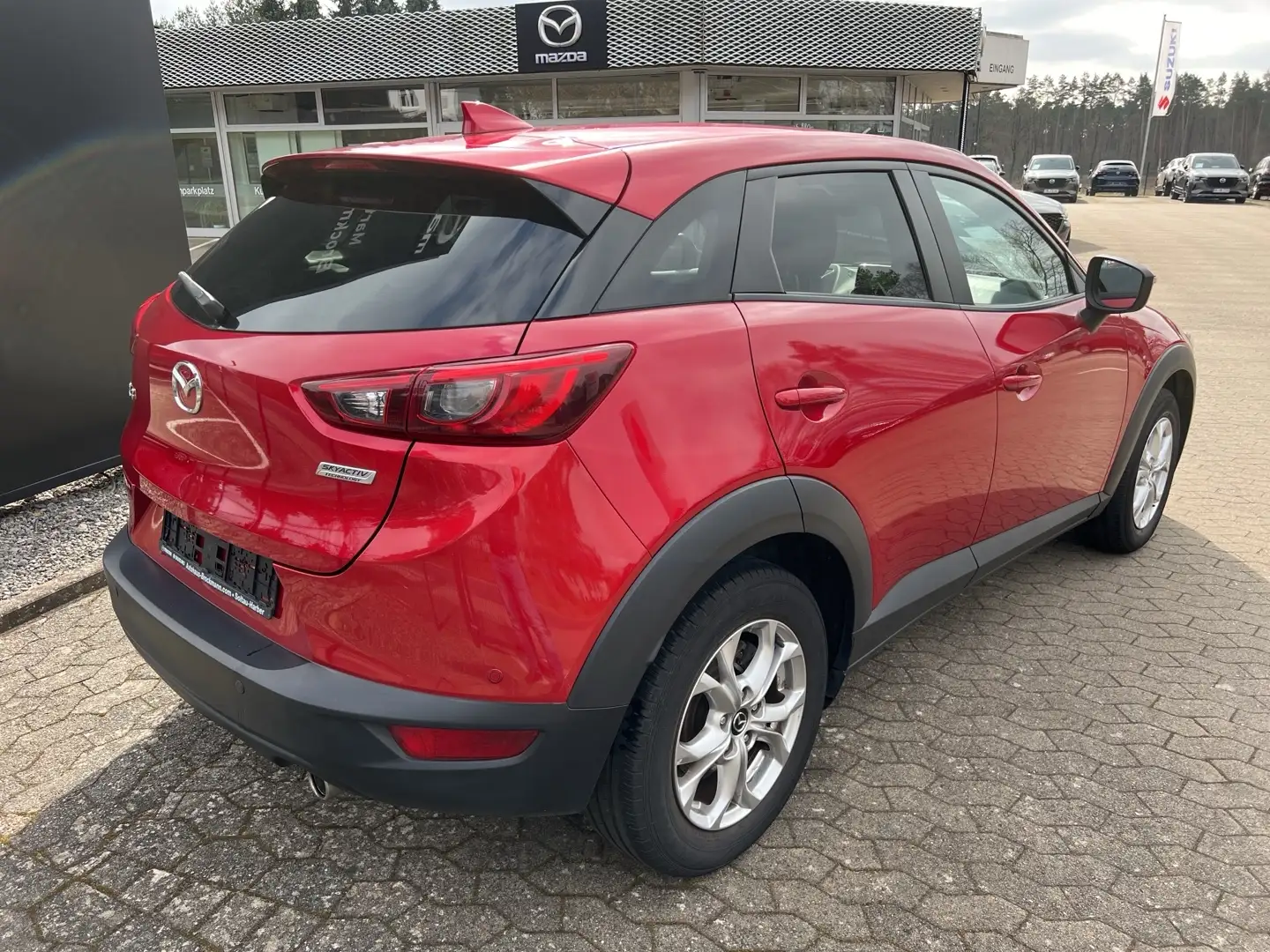 Mazda CX-3 2.0 120 PS SKYACTIV-G EXCLUSIVE Rot - 2