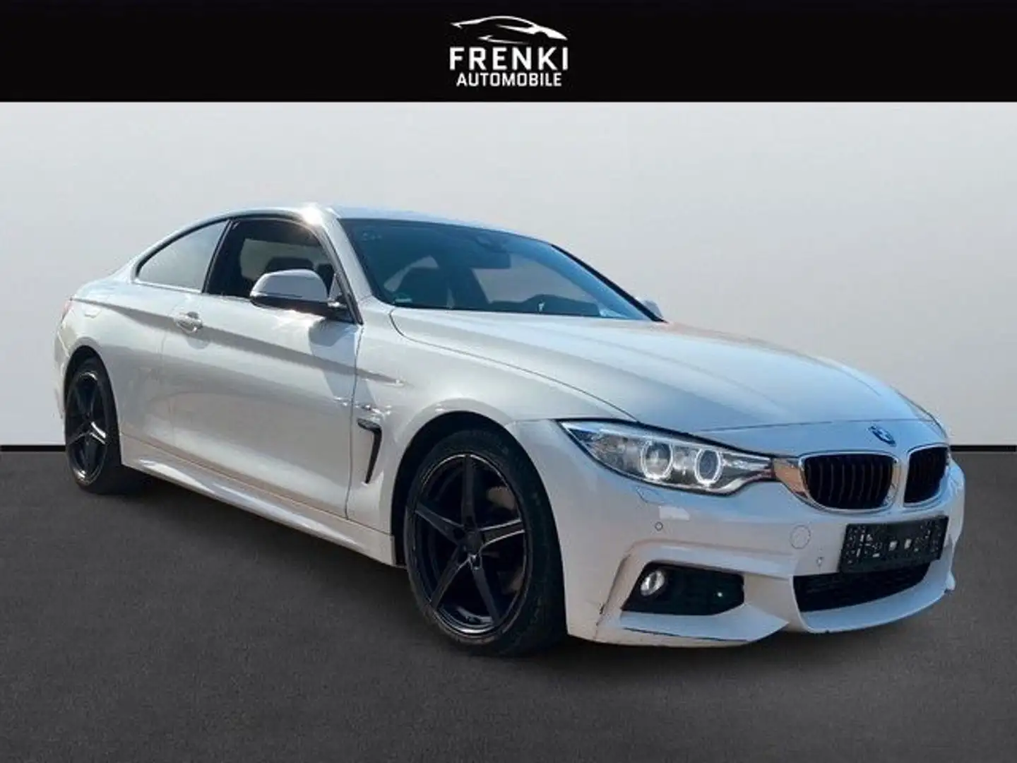 BMW 420 4 Coupe 420 d M Sport Shadow Line Blanc - 1
