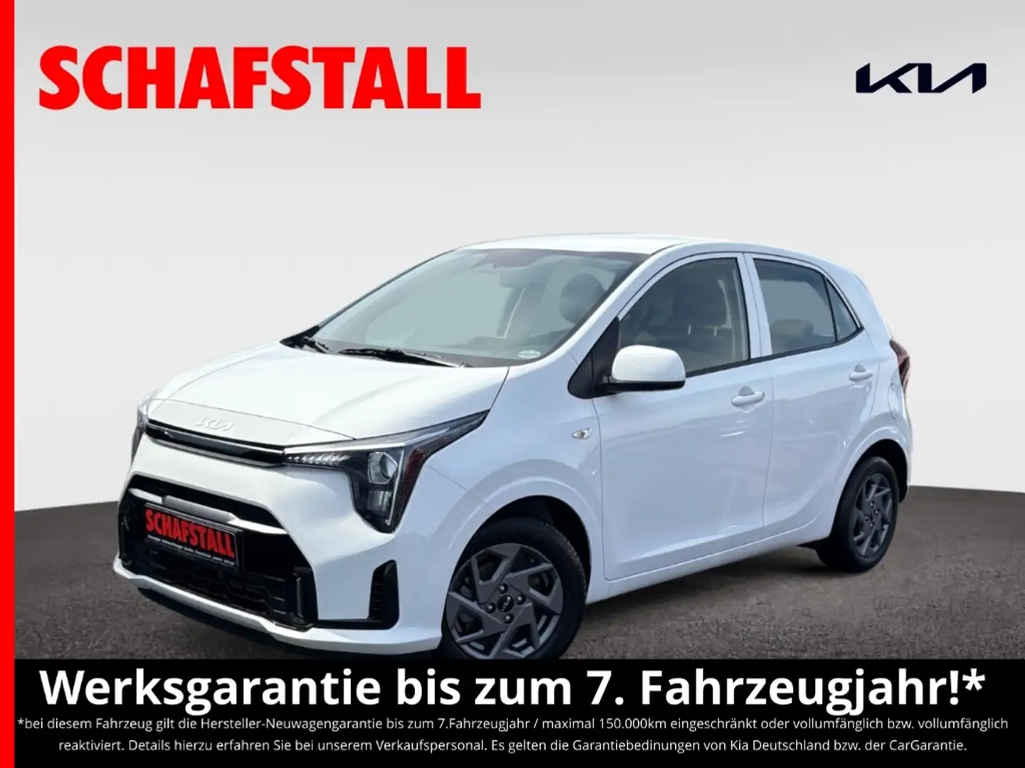 Kia Picanto 1.0 Vision Navi Digitales Cockpit Apple Android  K Weiß - 1