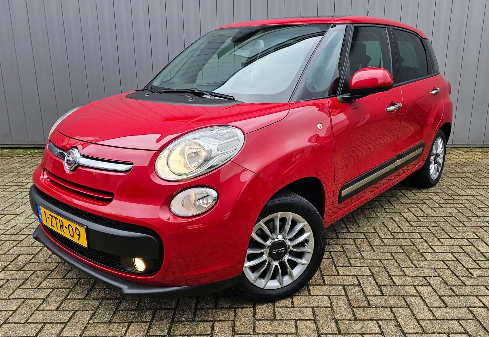 Fiat 500L 0.9 Lounge 105Pk Pano, 48.000km!!!! NAP !! Rojo - 2