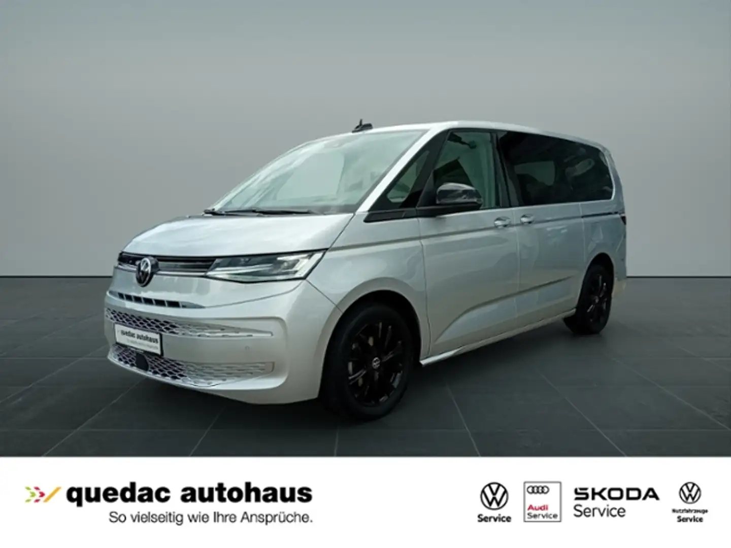 Volkswagen T7 Multivan LANG IQ AHK STDHZ Argent - 1