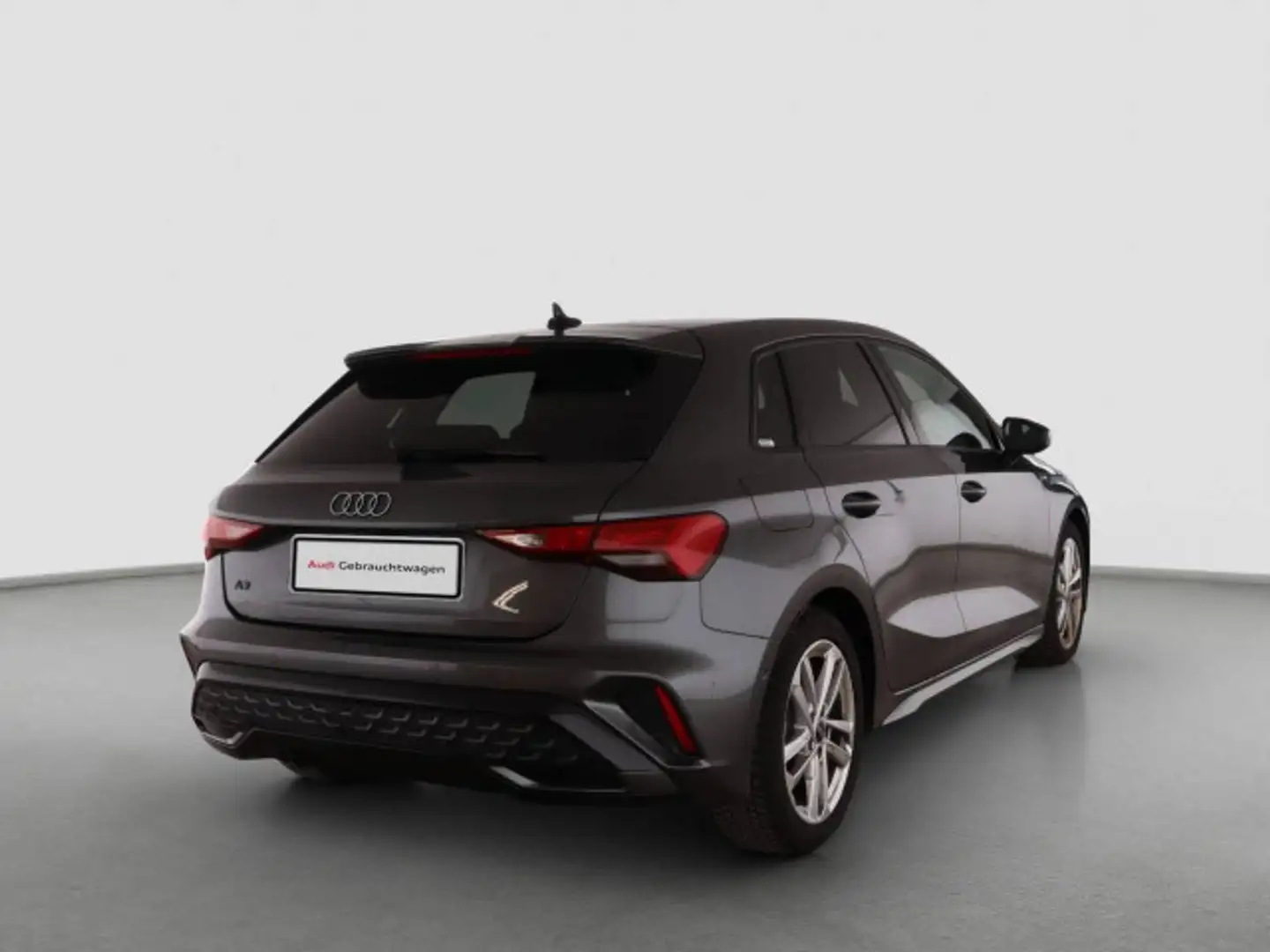 Audi A3 S line 35TDI Stron NAVI LED ACC RFK Gris - 2