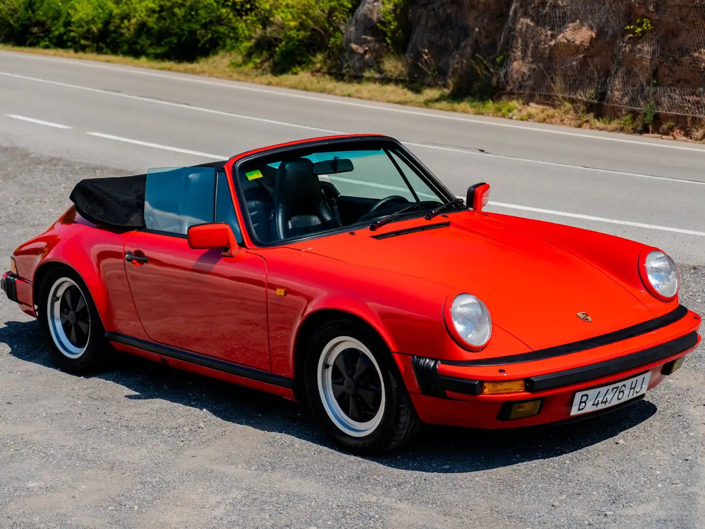 Porsche 911 911 3.2 Carrera Cabriolet Rojo - 1