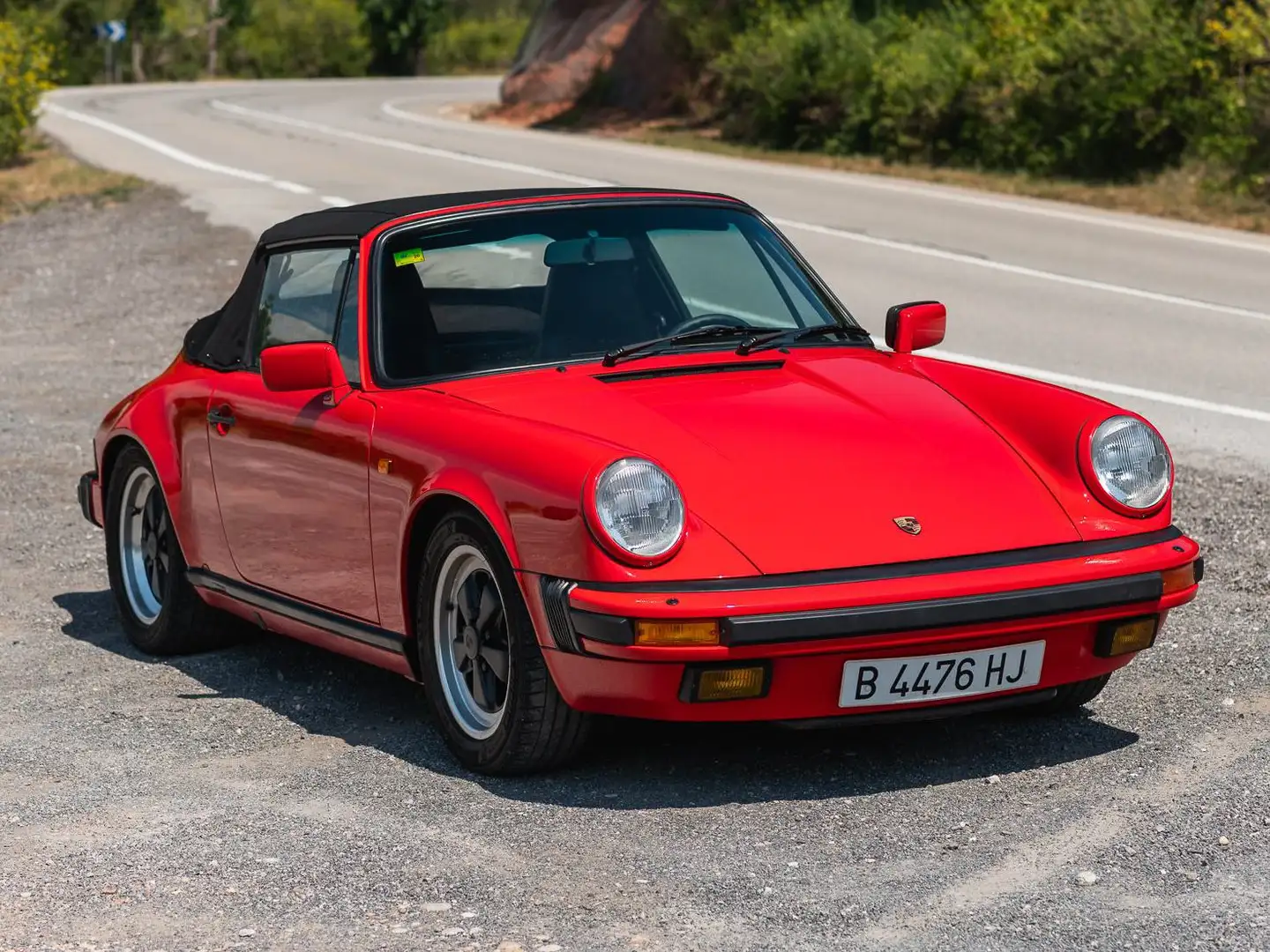 Porsche 911 911 3.2 Carrera Cabriolet Rojo - 2
