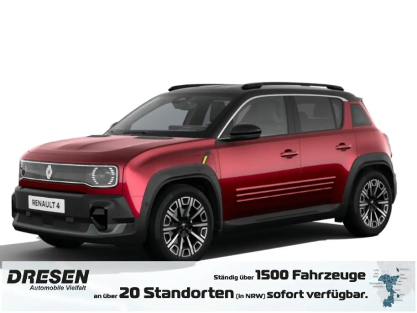 Renault R 4 E-Tech Iconic 150 LED*Kamera*Navi*Sitzheizung*Keyl Rot - 1