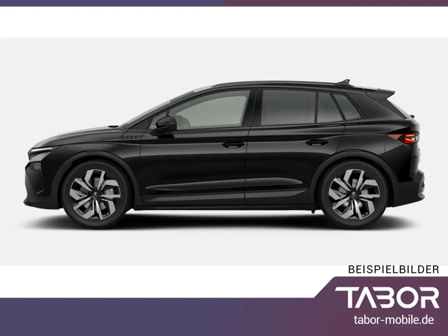 Skoda Elroq 85 Sportl LED Nav WärmeP WinterP Clever Schwarz - 2