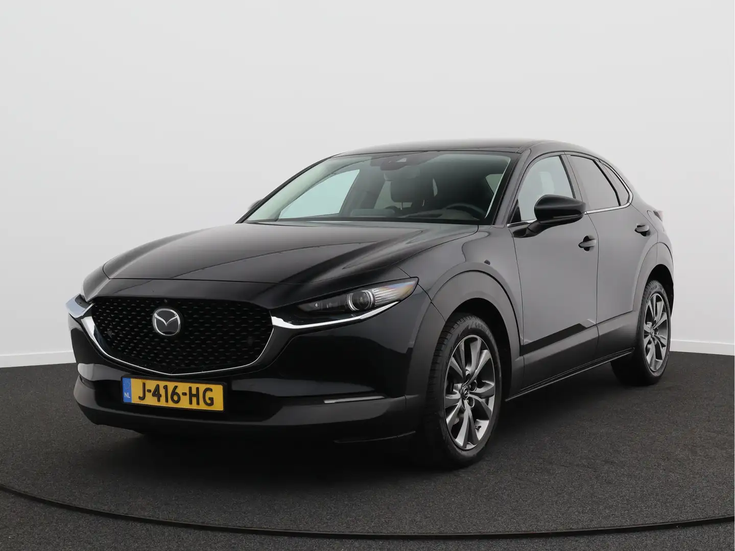 Mazda CX-30 2.0 e-SkyActiv-X M Hybrid Luxury/ zeer mooi! Zwart - 1