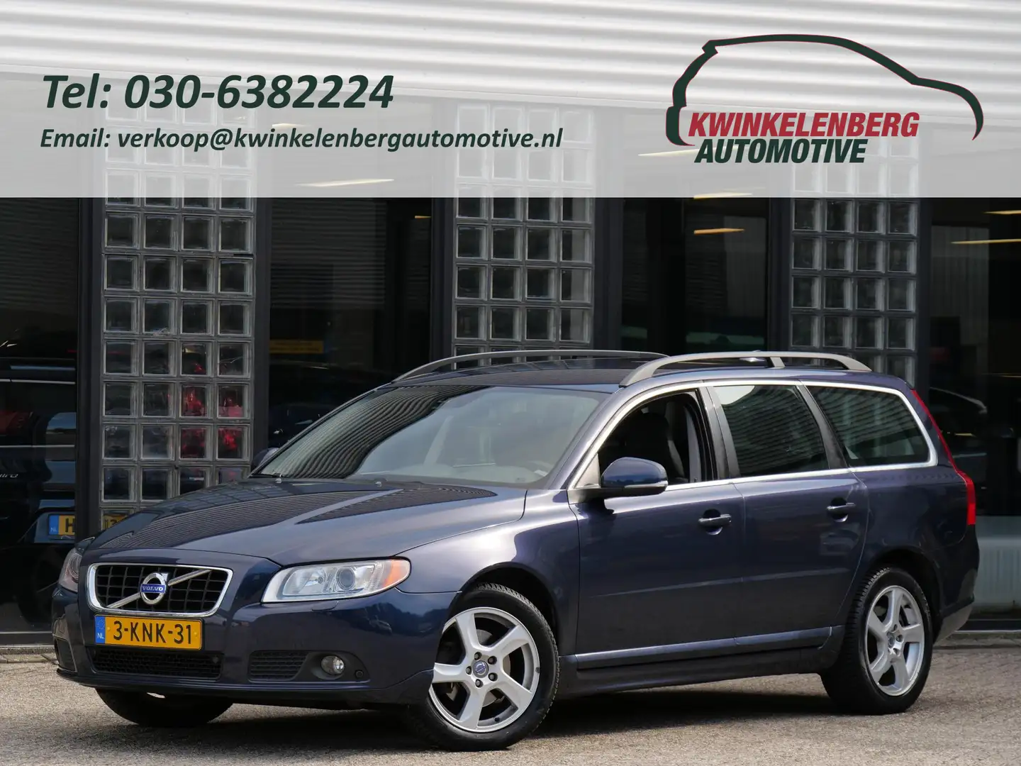 Volvo V70 T4 NORDIC PLUS LINE/ LEER/ ELEKT. KLEP/ XENON/ TRE Blu/Azzurro - 1