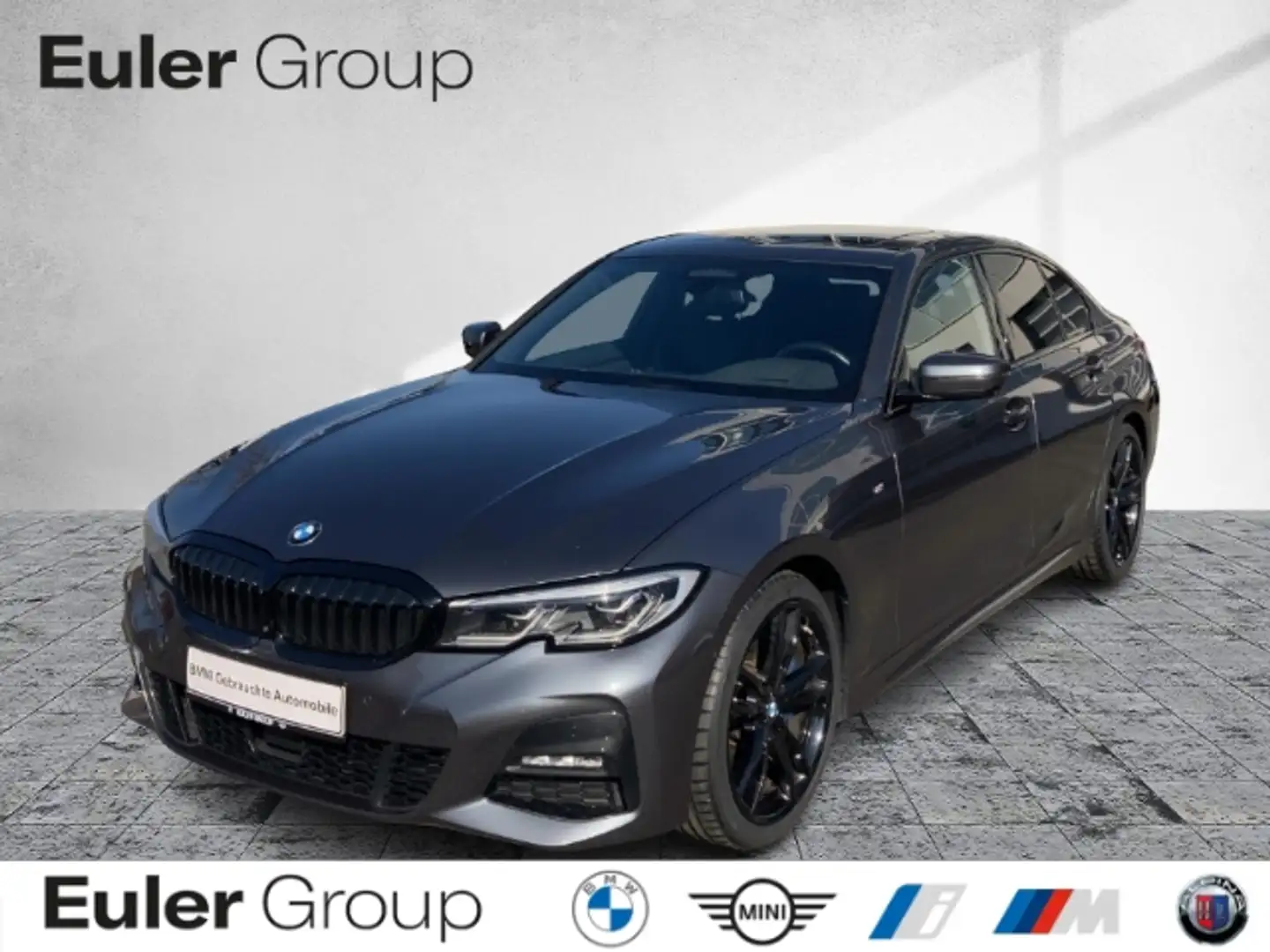 BMW 330 d xDr. Limo M-Sport StandHZG Laser 360 Kamera Pano Gris - 1