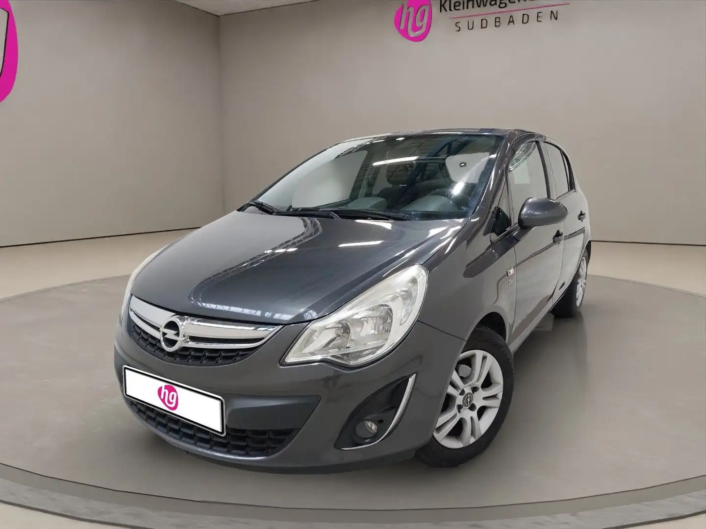 Opel Corsa 1.4 KLIMA  5-TÜRIG ALU TÜV NEU Grau - 1