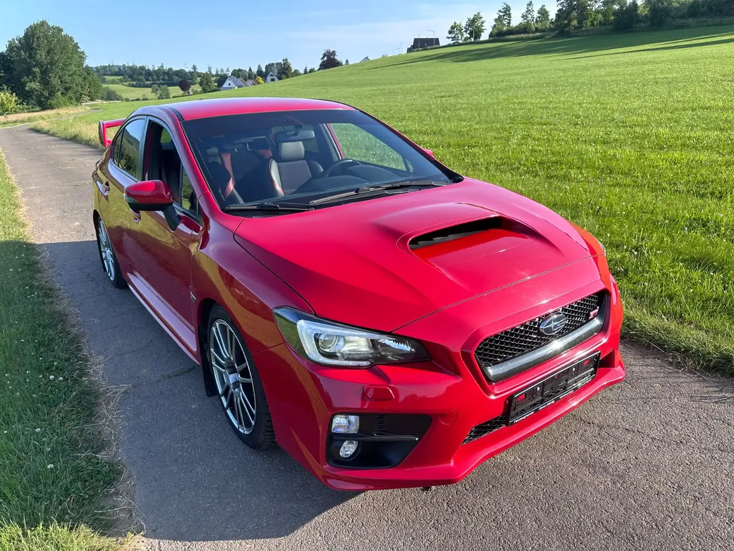 Subaru WRX Impreza WRX STI Sport 300ps Rood - 1