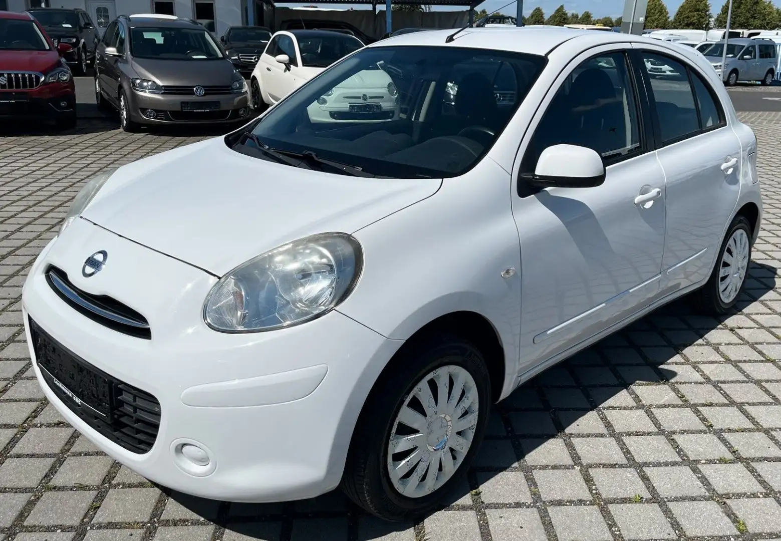 Nissan Micra Acenta 1.2 Automatik|Klima Weiß - 1