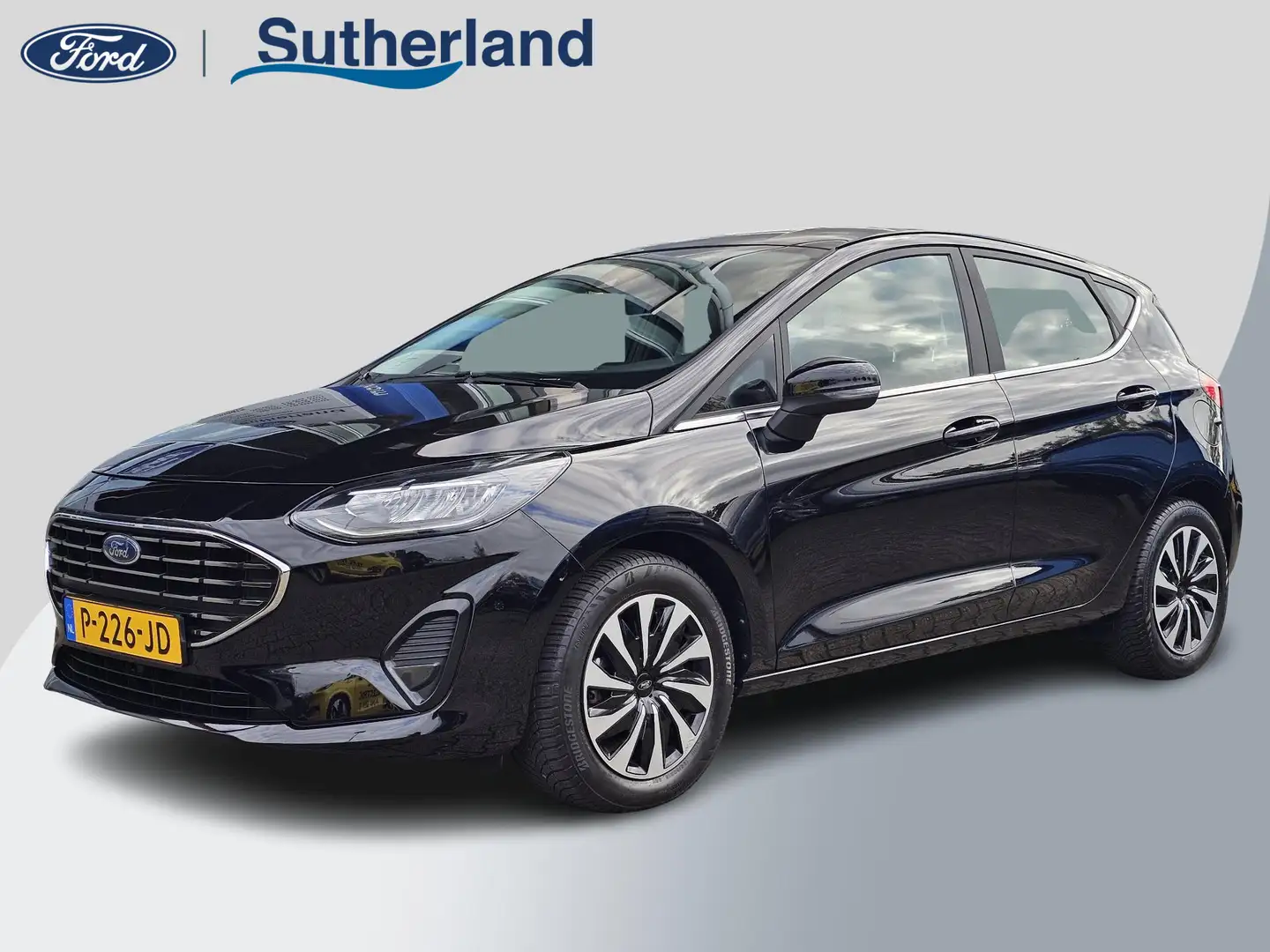 Ford Fiesta 1.0 EcoBoost Hybrid Titanium Navigatie | Camera | Noir - 1