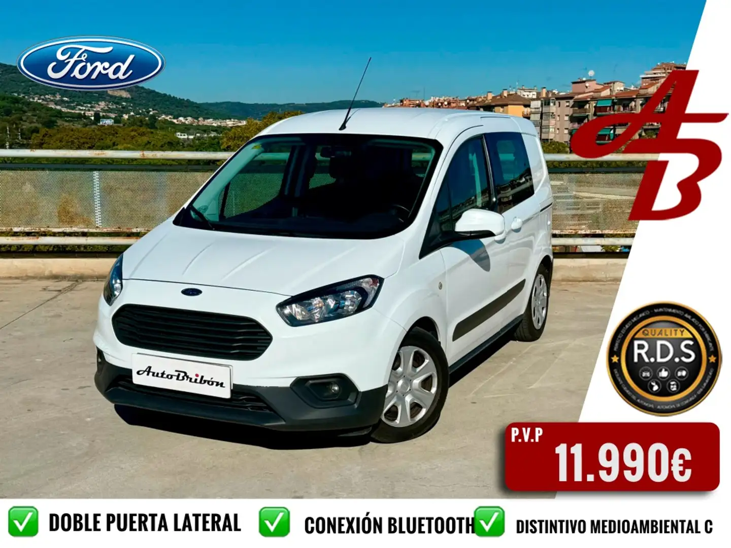 Ford Transit Courier Kombi 1.5TDCi Trend 100 Wit - 1