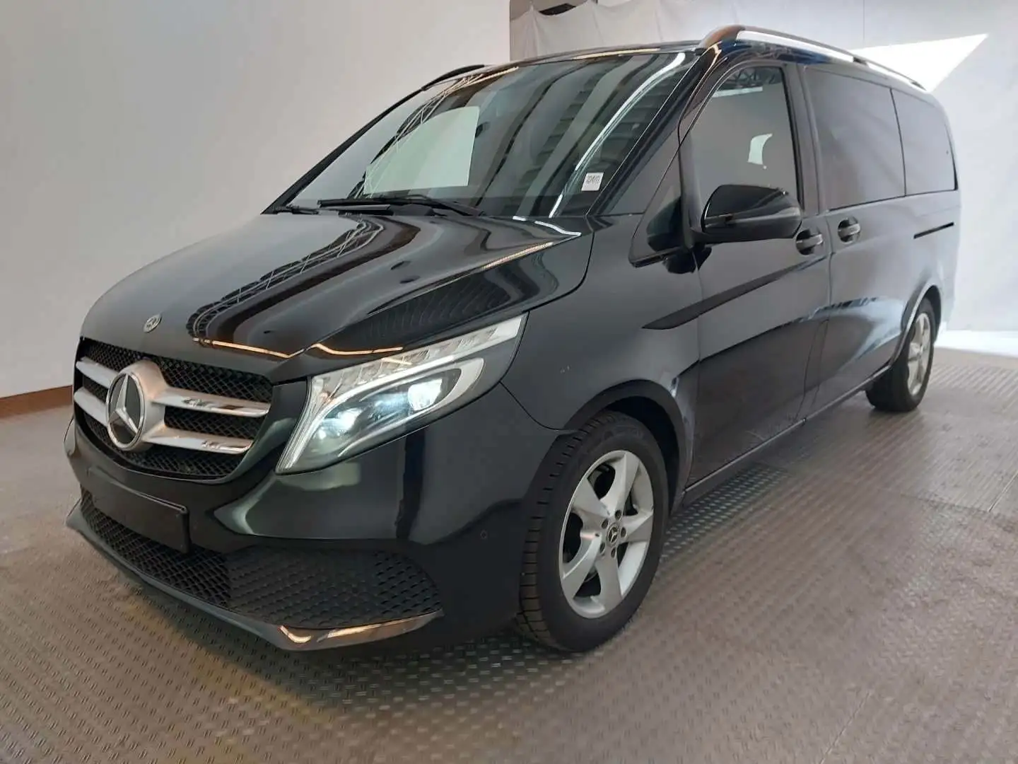 Mercedes-Benz V 220 V220d EDITION lang 9G-TR-PANODACH-8*Sitzer- Negru - 1