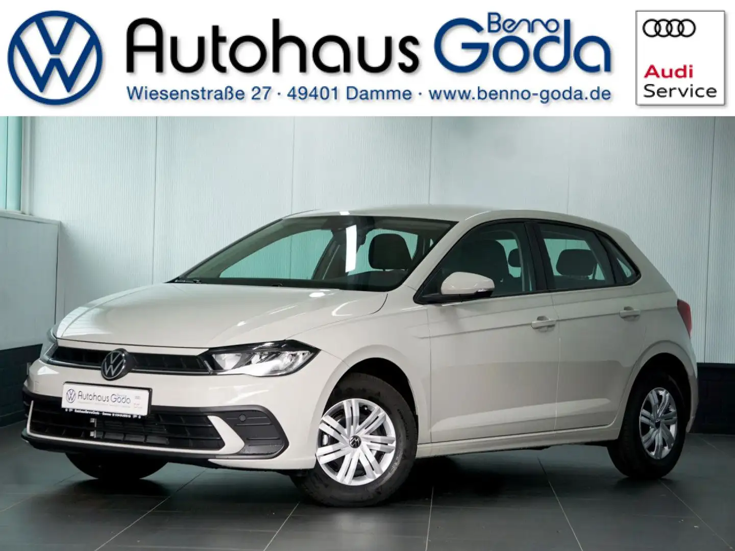 Volkswagen Polo 1.0l 59kW 5-Gang LED Klima Einparkhilfe Grijs - 1