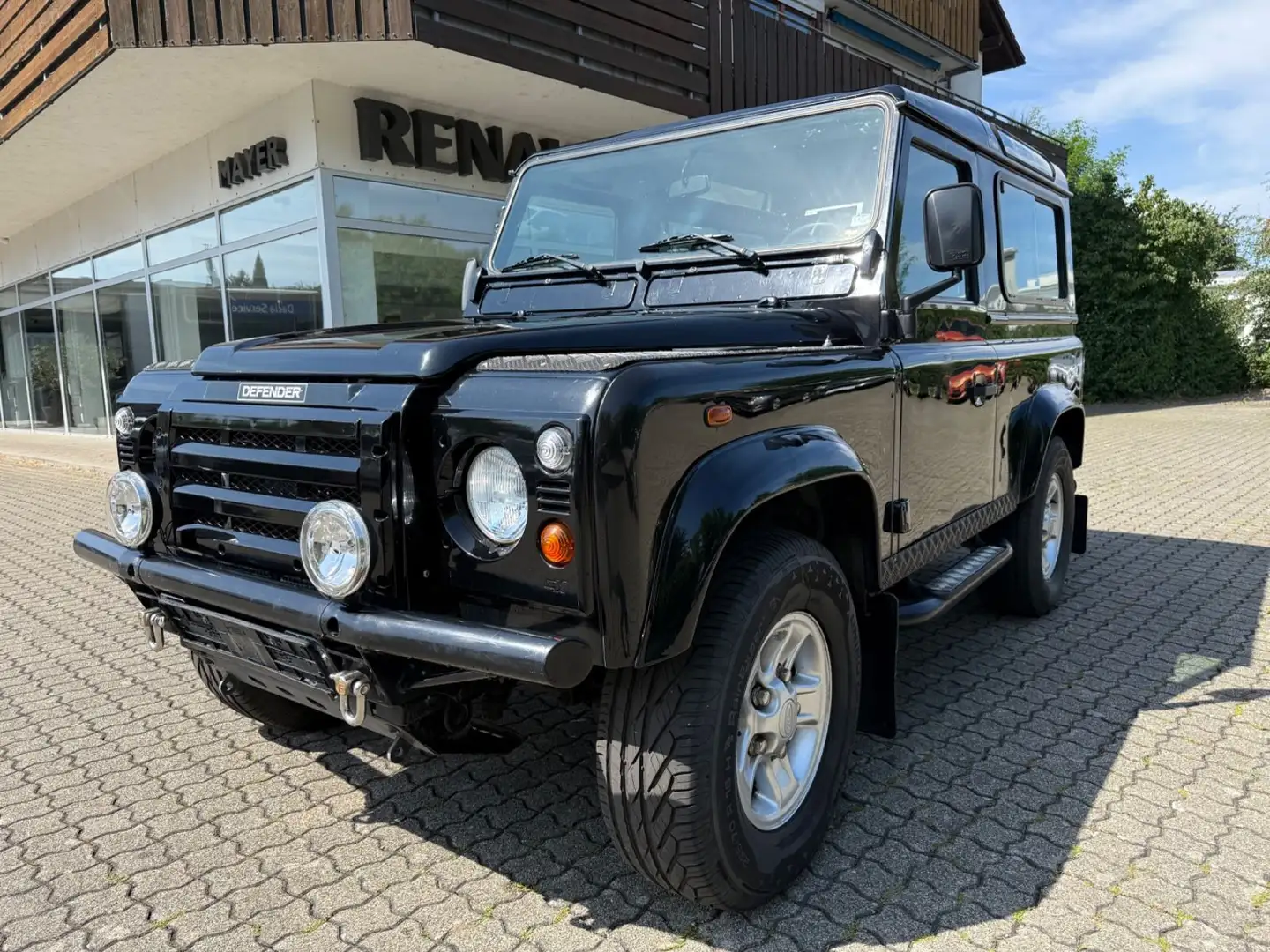 Land Rover Defender 90*St. Wagon*VORBESITZER NICO ROSBERG* Schwarz - 1