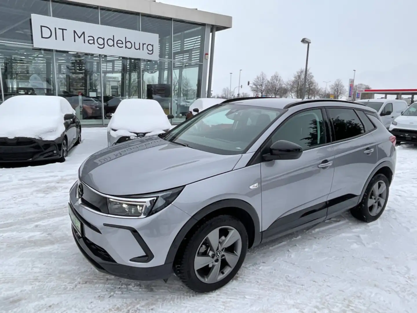 Opel Grandland 1.5 D GS Line LED+Navi+SHZ+2xKlima+360 Grau - 2