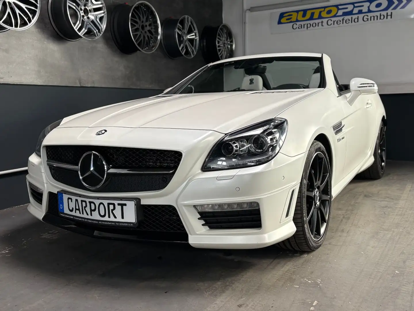 Mercedes-Benz SLK 55 AMG HARMAN-KARDON/GLASDACH/ICW/CARBON Weiß - 1