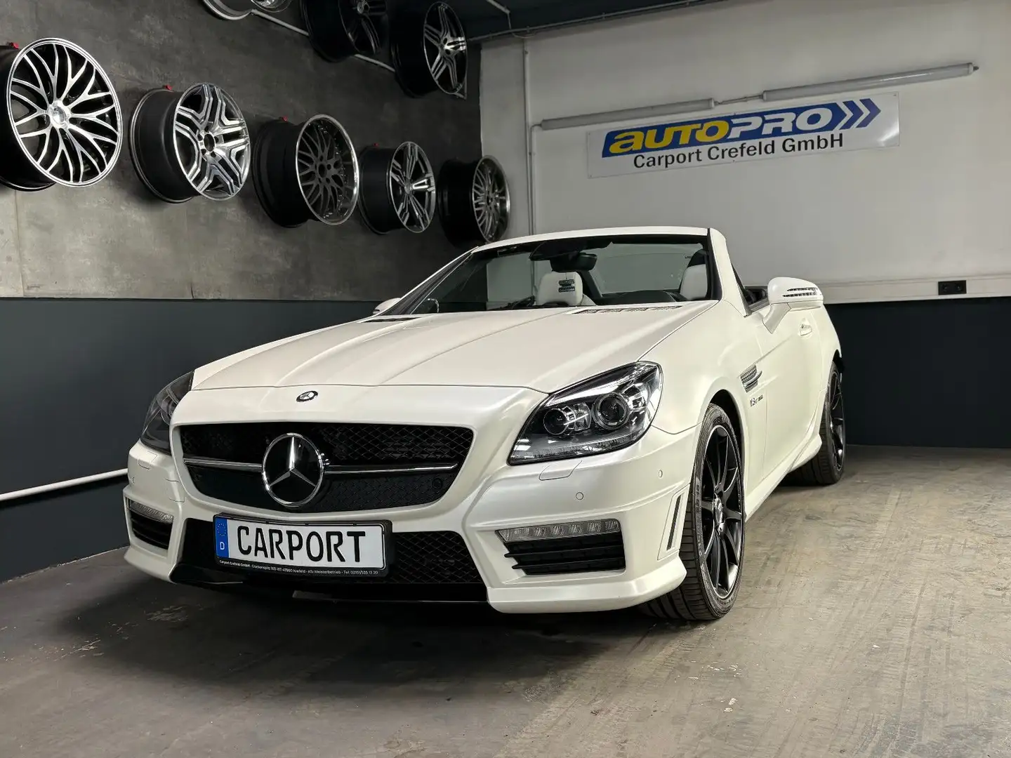Mercedes-Benz SLK 55 AMG HARMAN-KARDON/GLASDACH/ICW/CARBON Weiß - 2