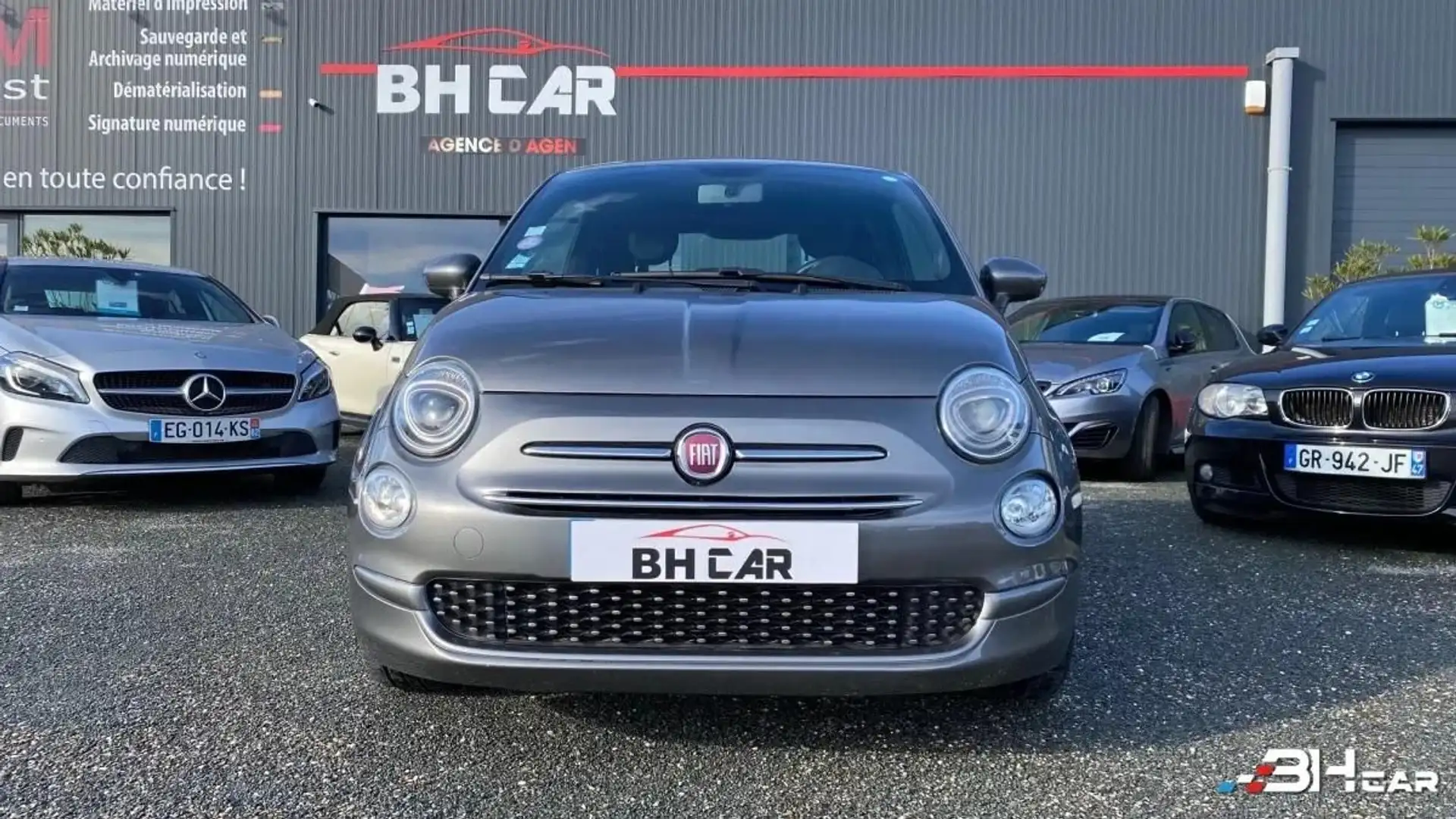 Fiat 500 1.2 70 ECO PACK LOUNGE Blanc - 2