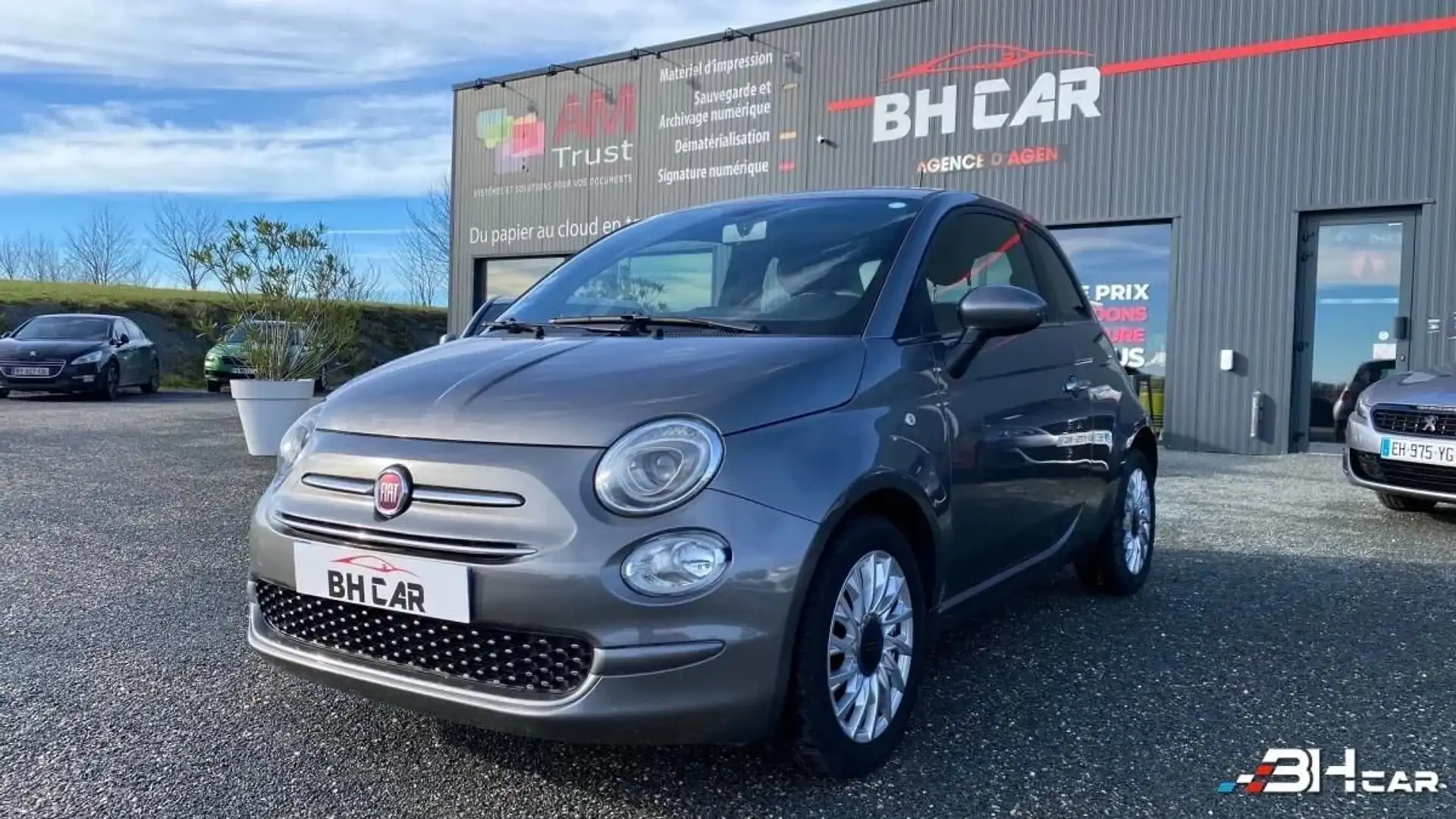Fiat 500 1.2 70 ECO PACK LOUNGE Blanc - 1