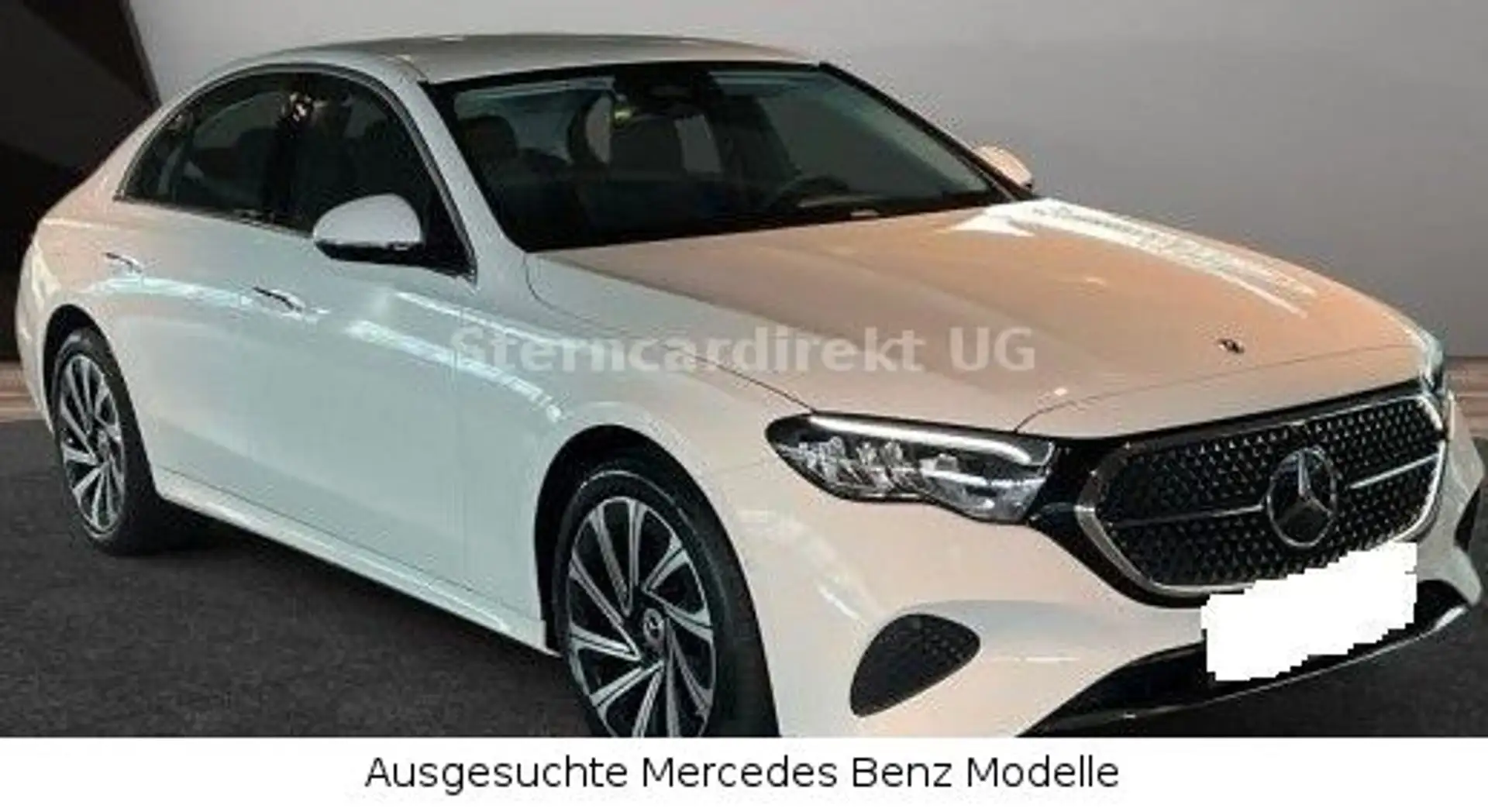 Mercedes-Benz E 300 e 4 MATIC Avantgarde DISTRO TWA SPUR 19" Blanco - 1