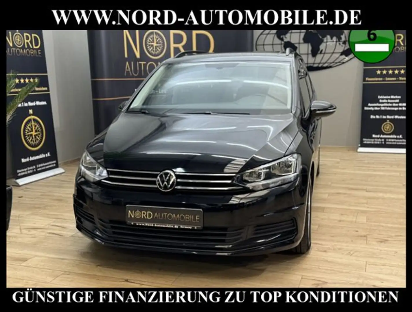 Volkswagen Touran Comfortline 2.0 TDI Pano*Navi*16"* Comfortline Чорний - 1