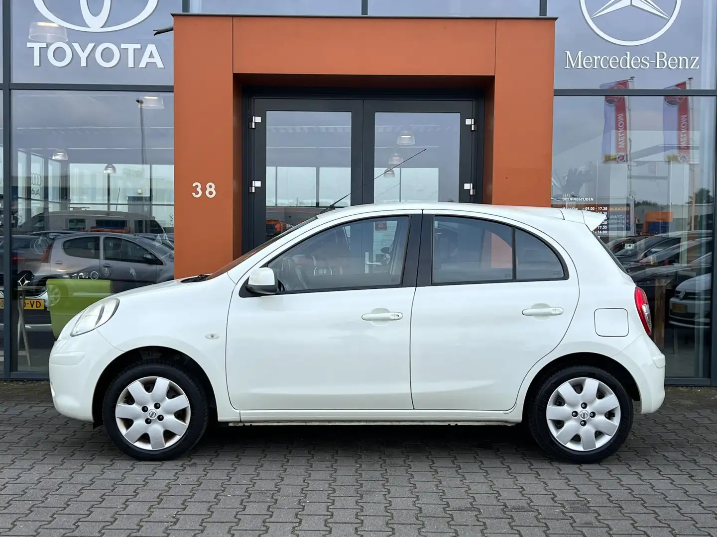 Nissan Micra 1.2 Acenta|Airco|Isofix|Aux-in|BT|APK 04-2026 Weiß - 2