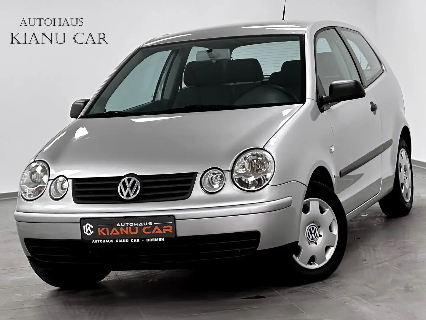 Volkswagen Polo IV Basis.KLIMA.SERVICE NEU. TÜV NEU.SERVO Gümüş rengi - 1