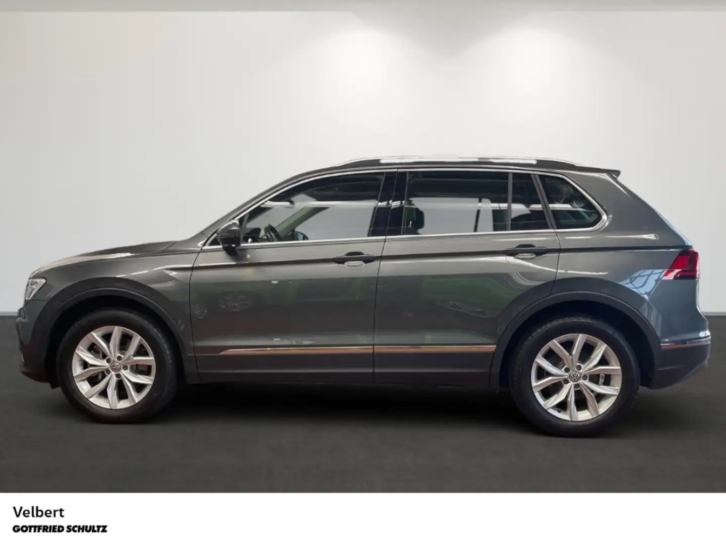 Volkswagen Tiguan VW Highline 2.0 TSI 4Motion DSG PDC vo. & hi. Nav Grau - 2