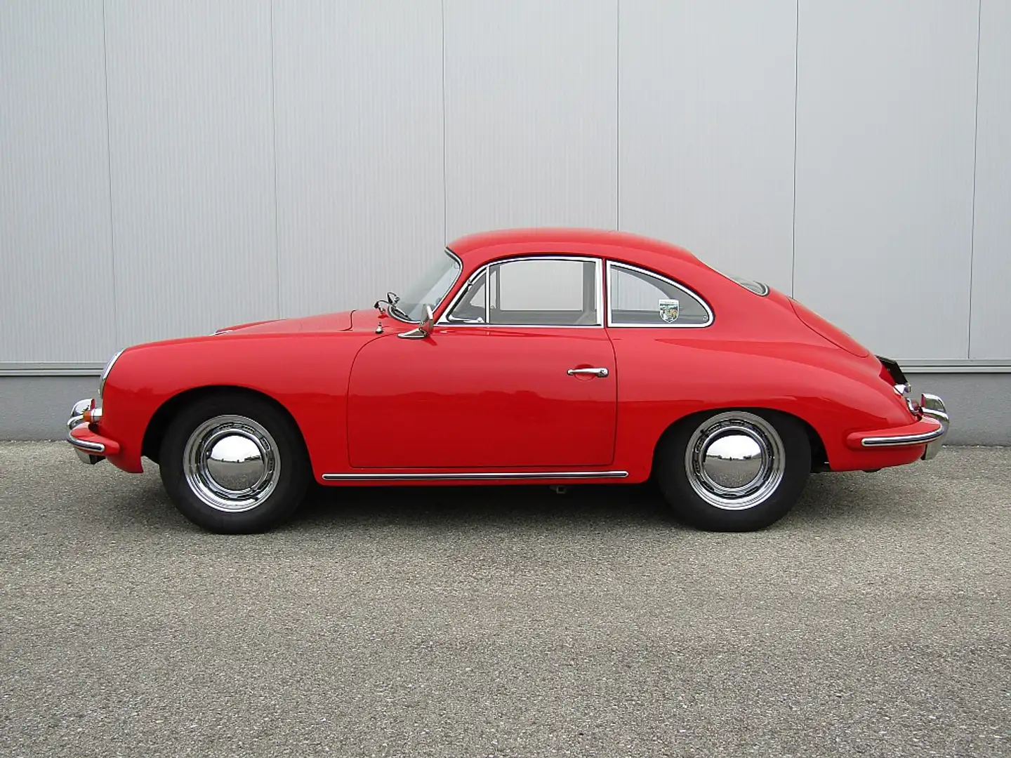 Porsche 356 B Coupe Reutter top Zustand Roşu - 2