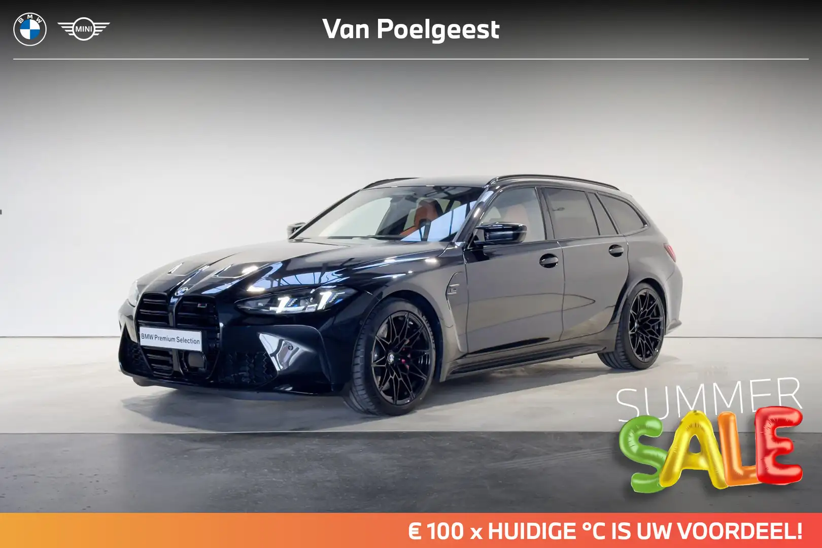BMW M3 Touring Competition xDrive LCI Aut. | Summer Sale Zwart - 1