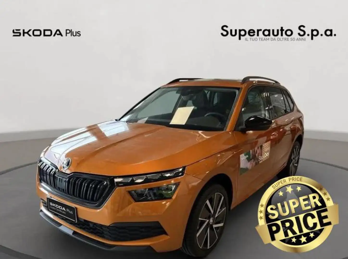 Skoda Kamiq 1.0 TSI 110 CV Blackline Orange - 1