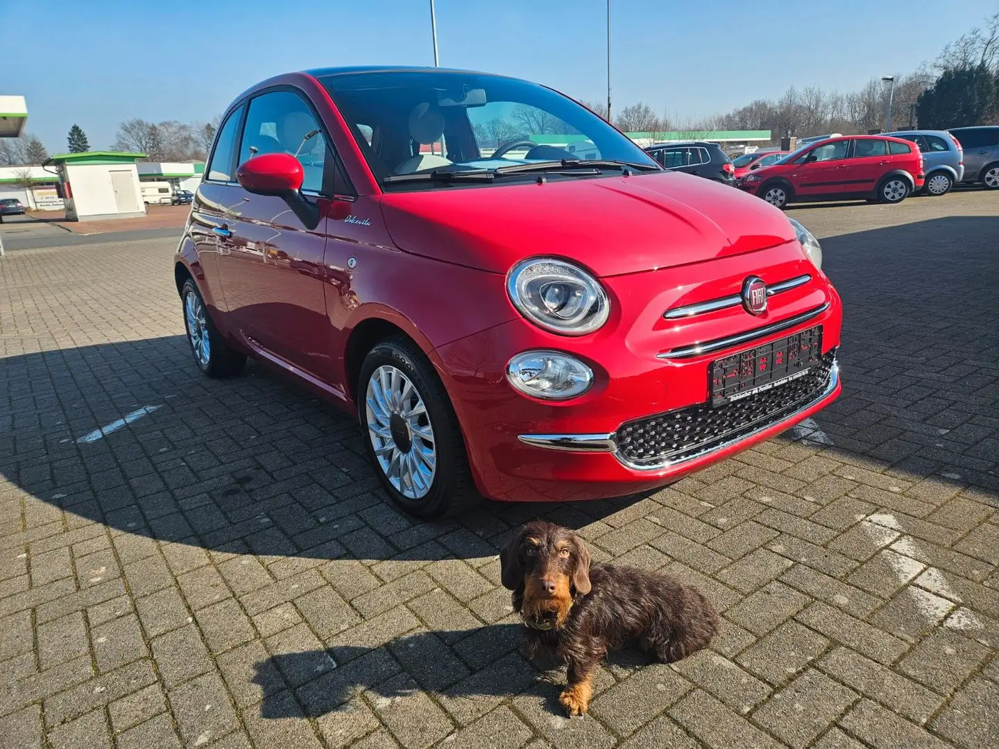 Fiat 500 DolceVita PANO TEMP U-CONNECT Rosso - 1