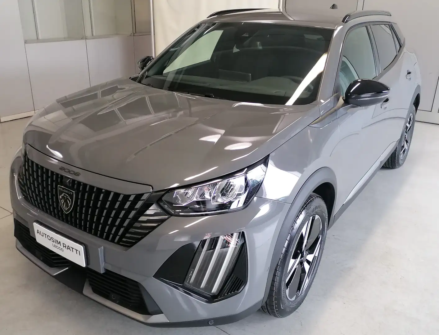Peugeot 2008 Allure Turbo100cv (NO VINCOLO FINANZIARIO) Grigio - 2