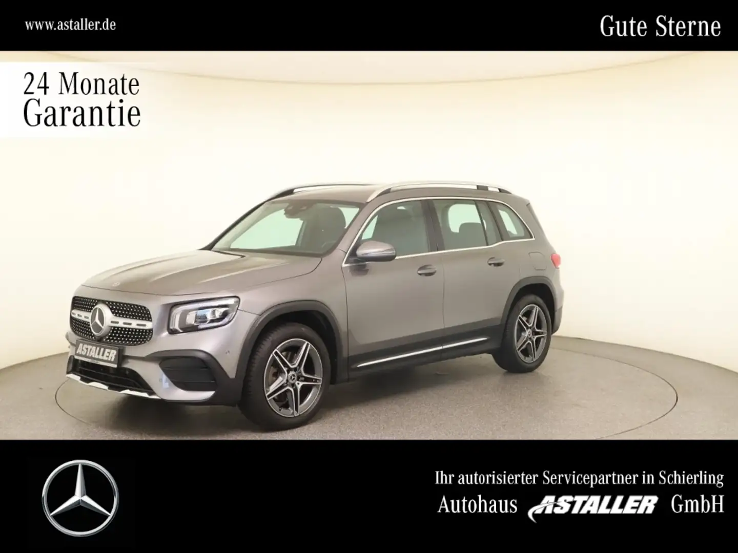 Mercedes-Benz GLB 200 d AMG Line MBUX+LED+Wide+Parkkam+SHZ+19" Grau - 1