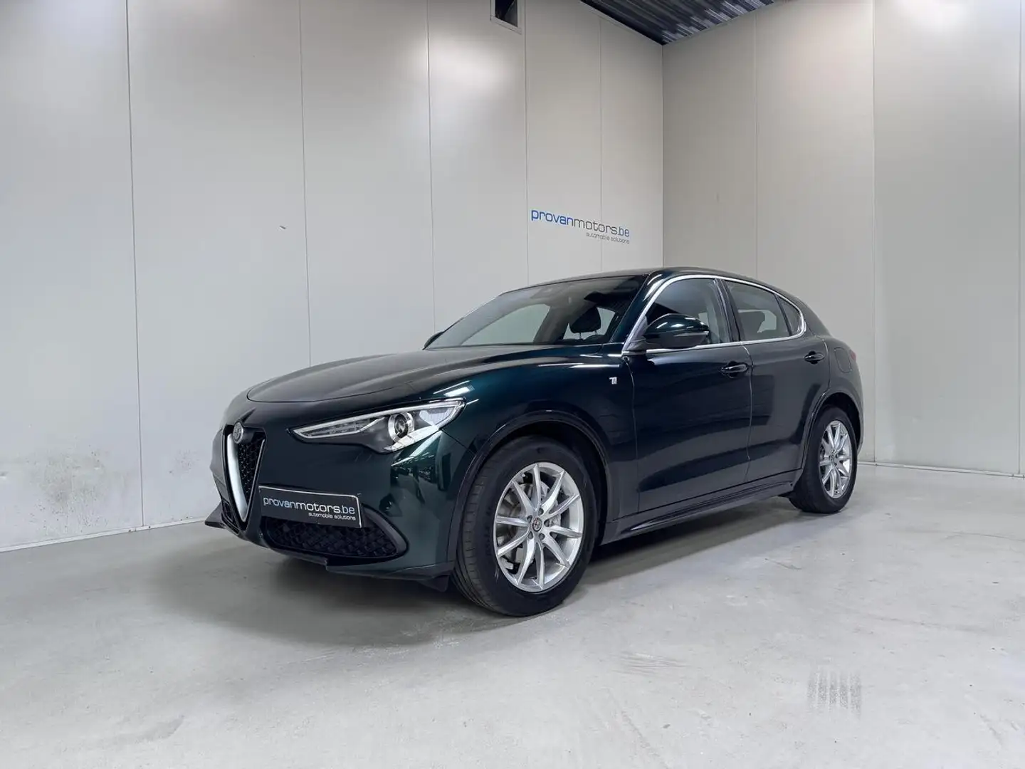 Alfa Romeo Stelvio Ti 2.2d Autom. - Apple CarPlay - Leder - Topsta... Verde - 1