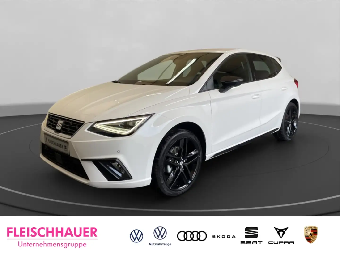 SEAT Ibiza FR Black Edition 1.0 DSG Navi Kamera Sitzh. Weiß - 1