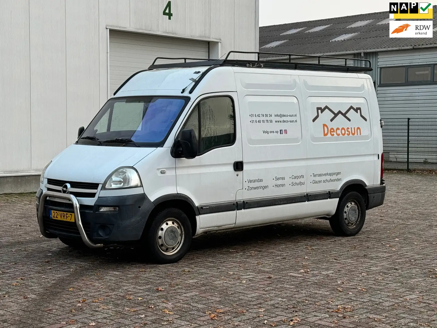 Opel Movano 2.5 CDTI L2H2 Білий - 1