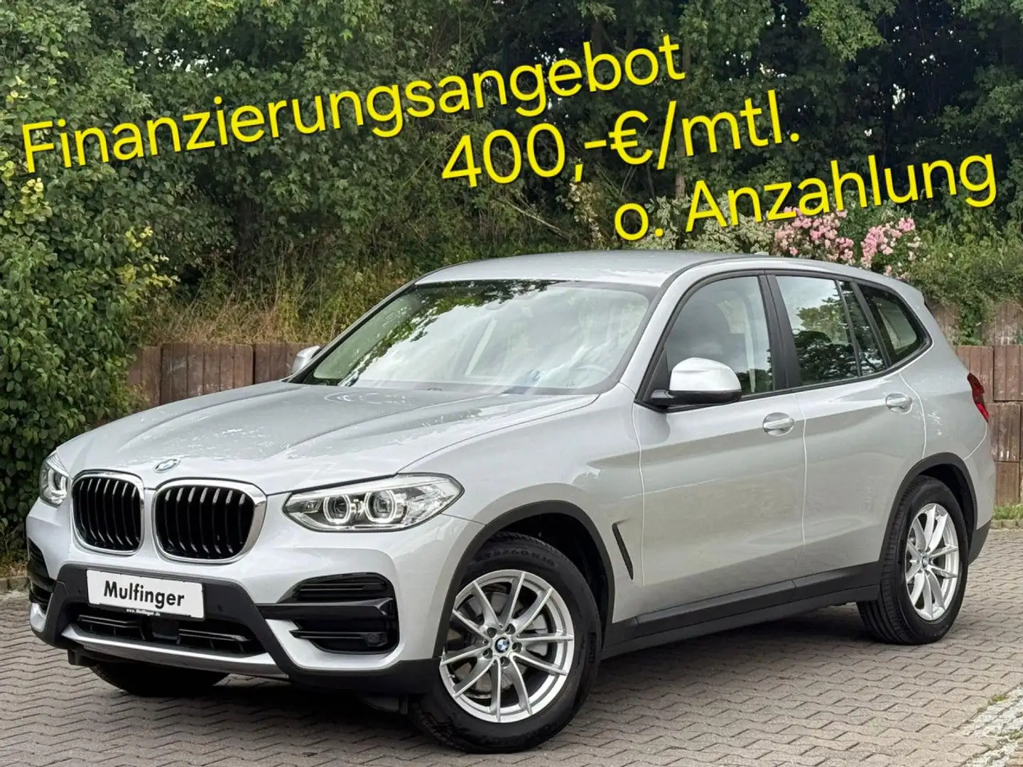 BMW X3 x20d ACC Stand+Lenkrad+Sitzh.DAB AHK Fin.350 Silber - 2