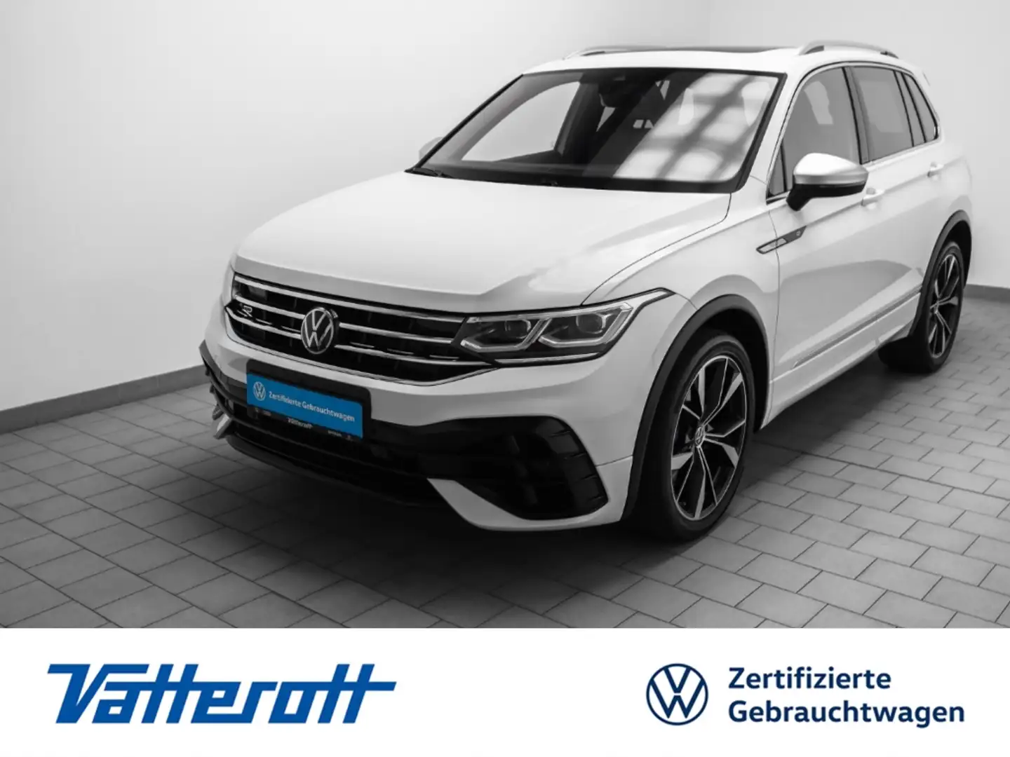 Volkswagen Tiguan R 4Motion AHK Pano Area View Harman Weiß - 1