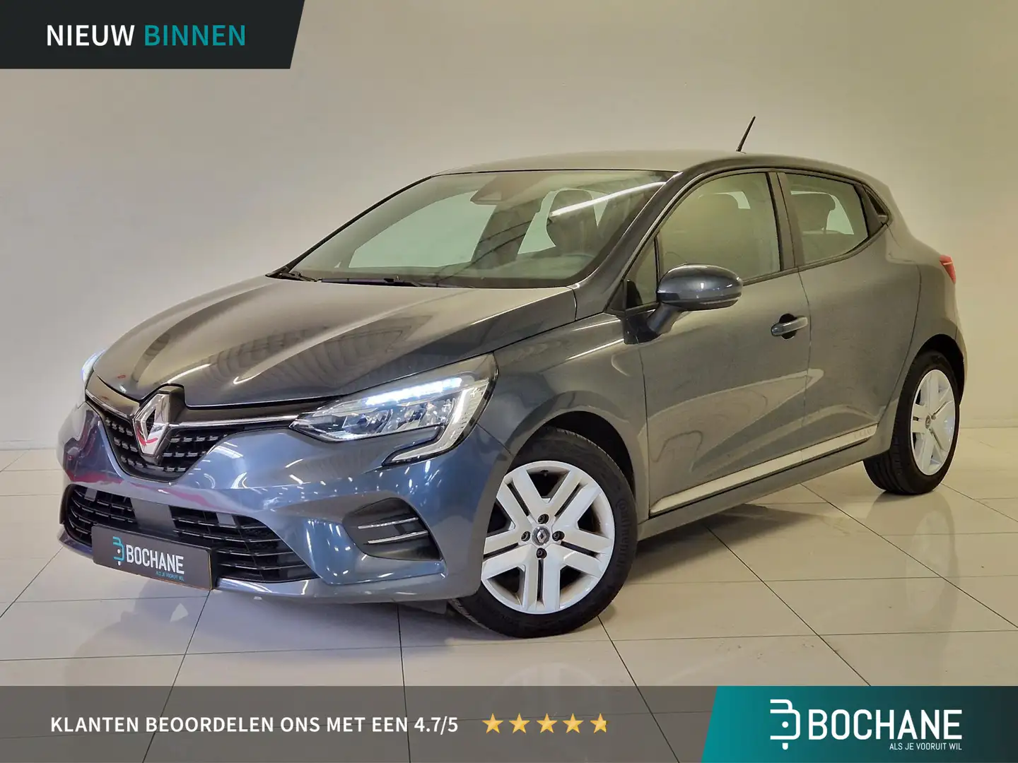 Renault Clio 1.0 TCe 100 Zen | Apple CarPlay / Android Auto nav Grijs - 1