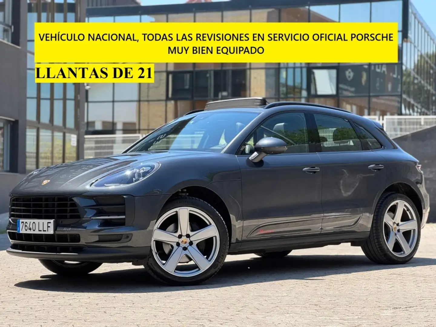 Porsche Macan Aut. Gris - 1
