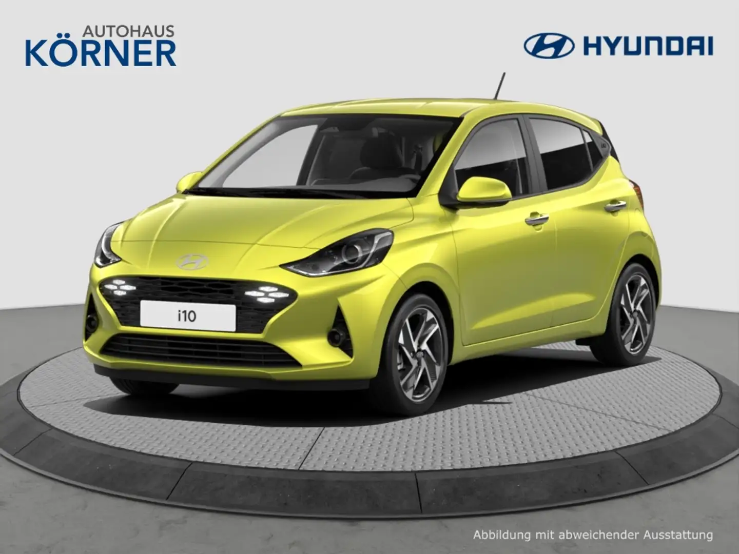 Hyundai i10 1.0 TREND KOMFORTPAKET NAVI APPLE CARPLAY ANDROID Жовтий - 1