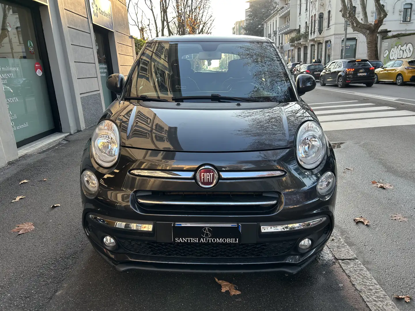 Fiat 500L 1.4 Lounge 95cv EURO 6 | NEOPATENTATI!!! Grijs - 2