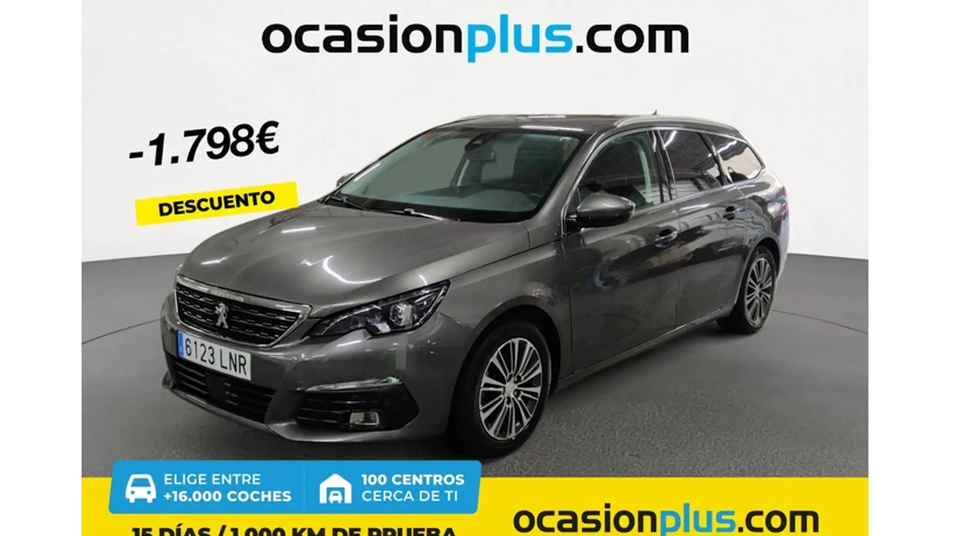 Peugeot 308 SW 1.2 PureTech S&S Allure Pack 130 Plateado - 1