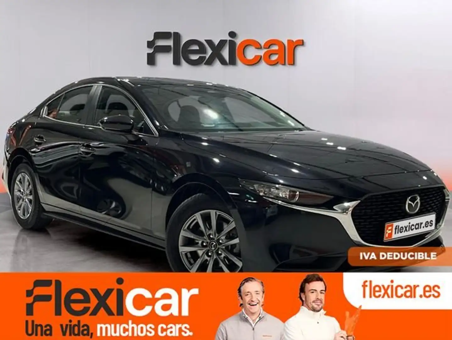 Mazda 3 2.5L E-SKY G MHEV 103kW 6AT Prime-line Negro - 1